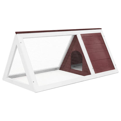 vidaXL Animal Cage | Brown | Fir wood | null | Durable | Animal Cage 3