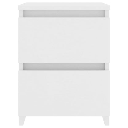 800514 vidaXL Bedside Cabinets 2 pcs White 30x30x40 cm Engineered Wood 5