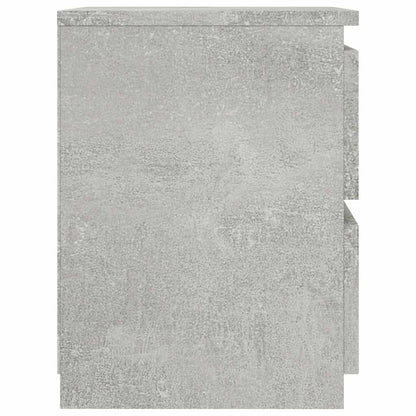 800522 vidaXL Bedside Cabinets 2 pcs Concrete Grey 30x30x40 cm Engineered Wood 4