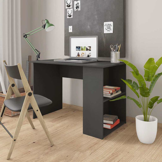 Desk 110x60x73 cm Engineered Wood Grey