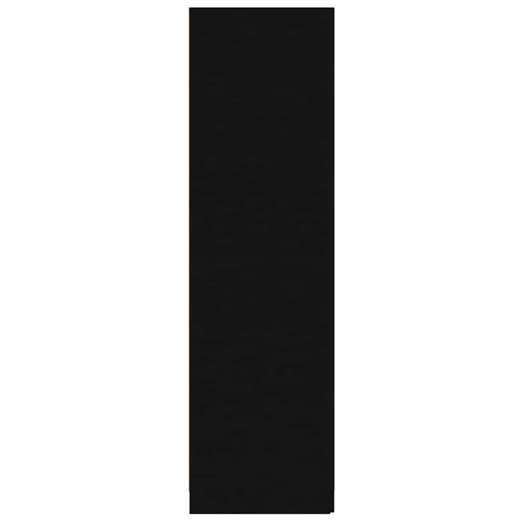 vidaXL Wardrobe | Black | Engineered wood | Compact | Wardrobe | Rectangular 5