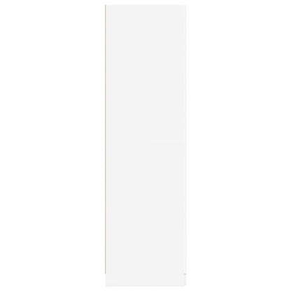 vidaXL Wardrobe | White | Engineered Wood | Compact | Wardrobe | Rectangular 5