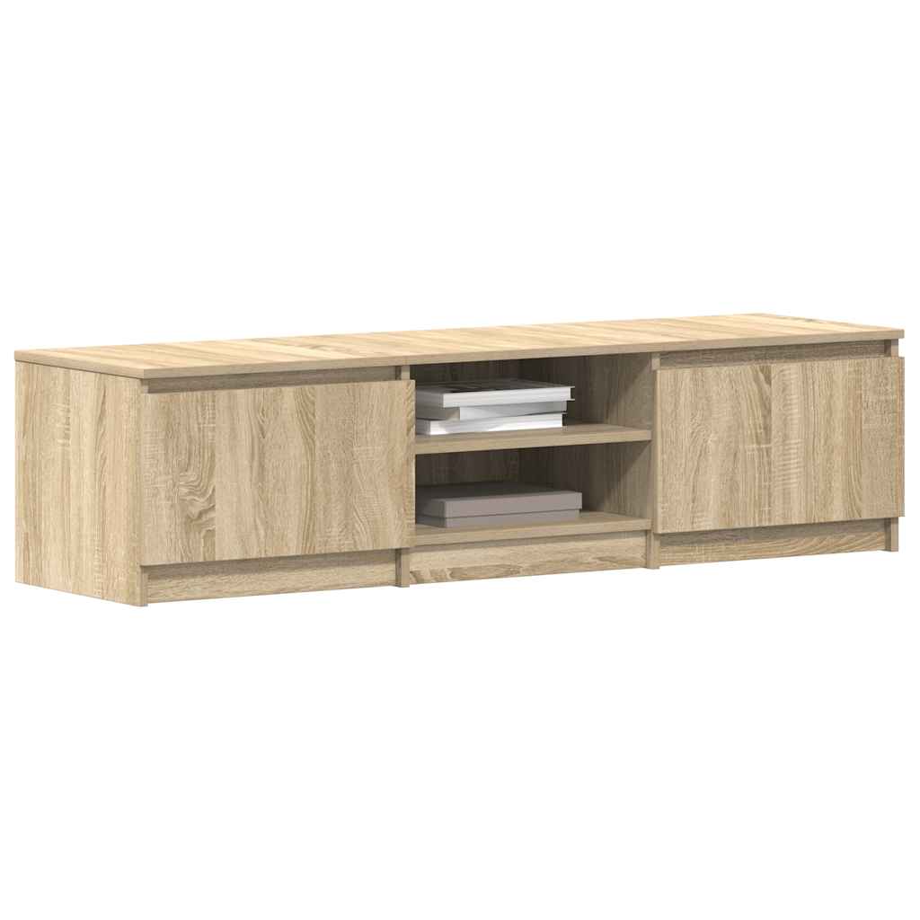vidaXL TV Cabinet | Sonoma Oak | Engineered Wood | Medium | Storage | TV Cabinet 4