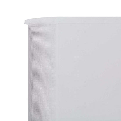 vidaXL Wind Screen | Sand White | Non-woven fabric | 400 x 160 cm | Collapsible 5