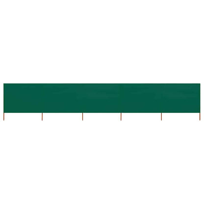 vidaXL Wind Screen | Green | Non-woven fabric | 600x120 cm | Foldable 1