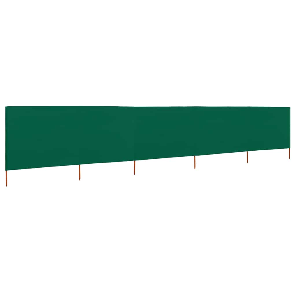vidaXL Wind Screen | Green | Non-woven fabric | 600x120 cm | Foldable 2