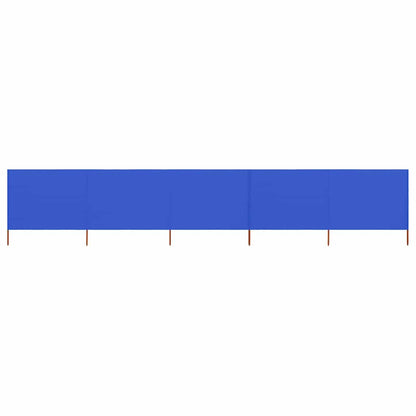 vidaXL Wind Screen | Azure Blue | Non-woven fabric | 600 x 120 cm | Foldable 1