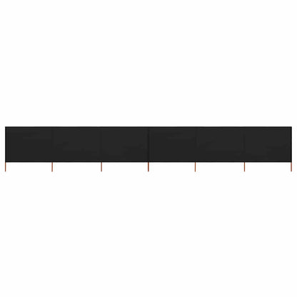 vidaXL Wind Screen | Black | Non-woven fabric, wood | Large | Foldable 1