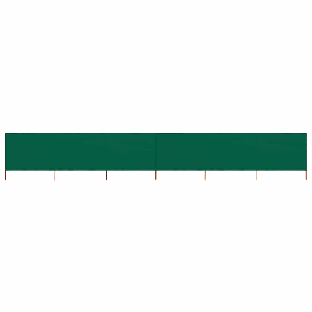 vidaXL Wind Screen | Green | Non-woven fabric, Wood | Large | Collapsible 1