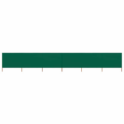 vidaXL Wind Screen | Green | Non-woven fabric, Wood | Large | Collapsible 1