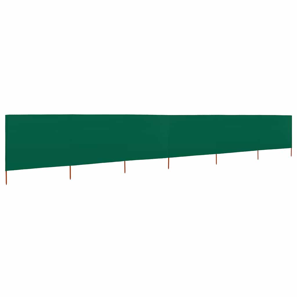 vidaXL Wind Screen | Green | Non-woven fabric, Wood | Large | Collapsible 2