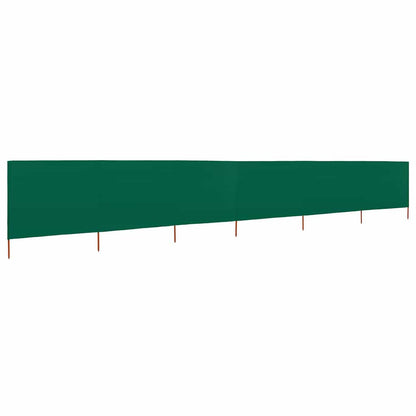 vidaXL Wind Screen | Green | Non-woven fabric, Wood | Large | Collapsible 2
