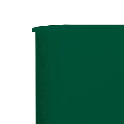 vidaXL Wind Screen | Green | Non-woven fabric, Wood | Large | Collapsible 4