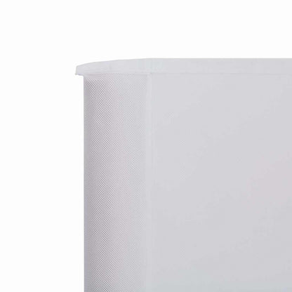 vidaXL Wind Screen | Sand White | Non-woven fabric and wood | 1200 x 80 cm 4
