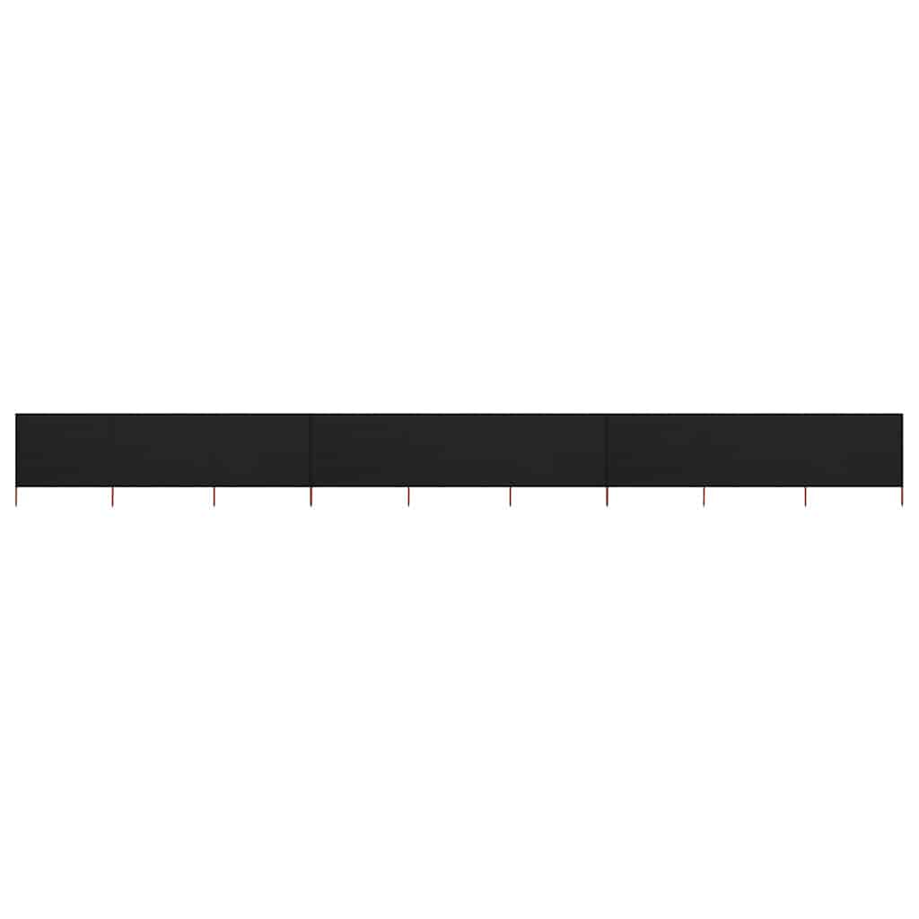 vidaXL 9-panel Wind Screen Fabric 1200x80 cm