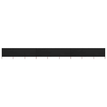 vidaXL 9-panel Wind Screen Fabric 1200x80 cm