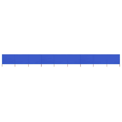 vidaXL Wind Screen | Azure Blue | Non-woven fabric, Wood | 1200 x 80 cm 1