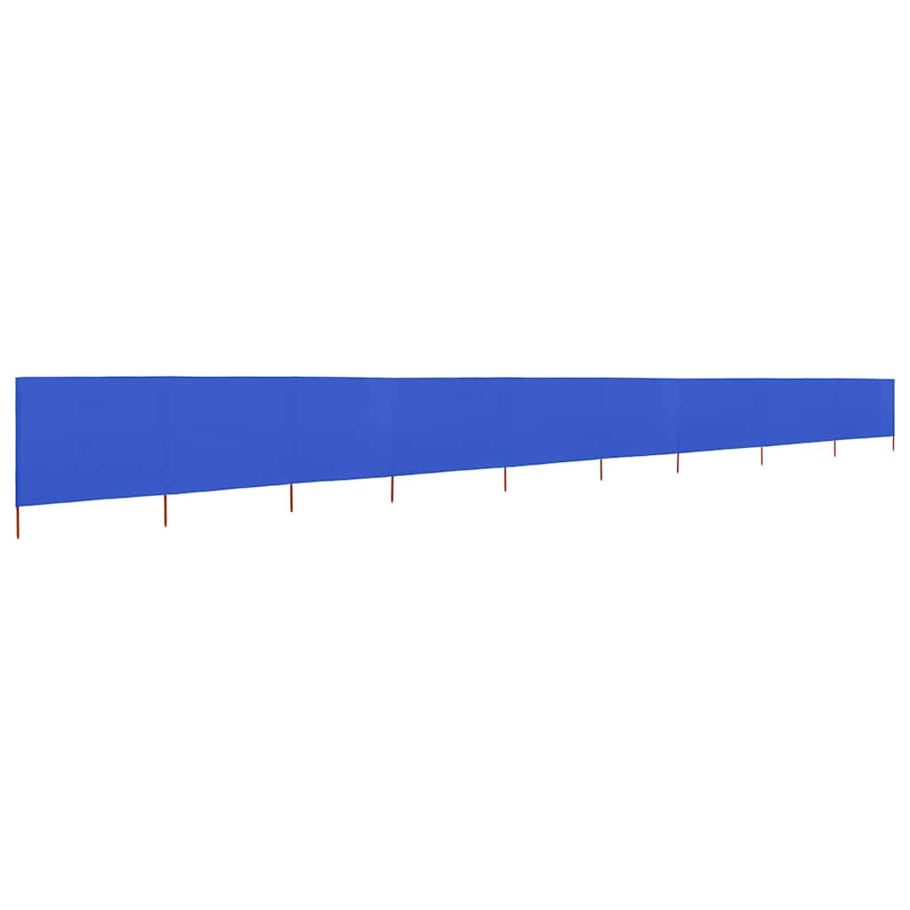 vidaXL Wind Screen | Azure Blue | Non-woven fabric, Wood | 1200 x 80 cm 2