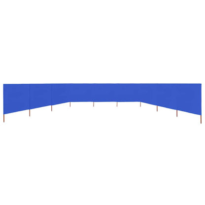 vidaXL Wind Screen | Azure Blue | Non-woven fabric, Wood | 1200 x 80 cm 3