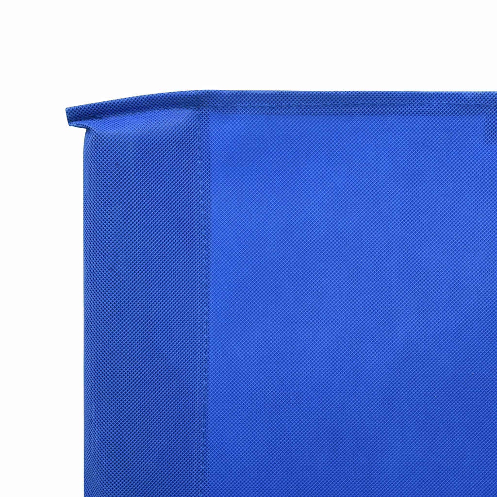 vidaXL Wind Screen | Azure Blue | Non-woven fabric, Wood | 1200 x 80 cm 4