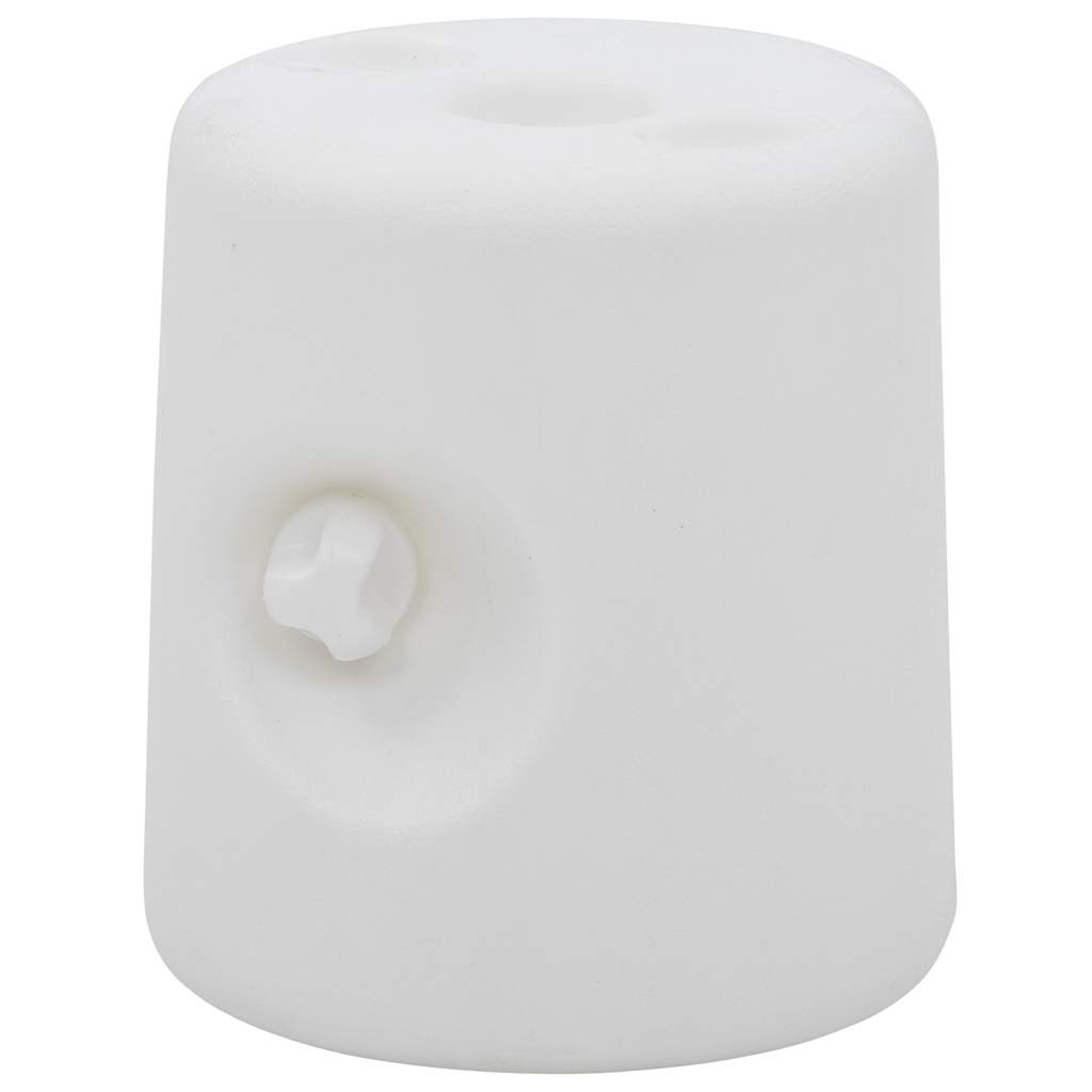 vidaXL Gazebo Weights 4 pcs PE White 4