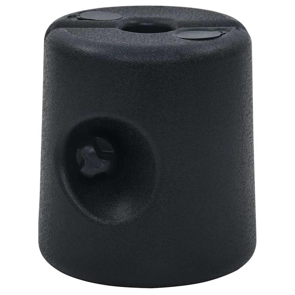 vidaXL Gazebo Weights 4 pcs PE Black 2