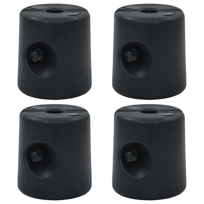 vidaXL Gazebo Weights 4 pcs PE Black 3