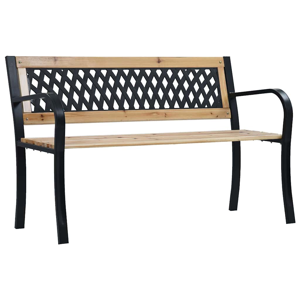47944 vidaXL Garden Bench 120 cm Wood 1