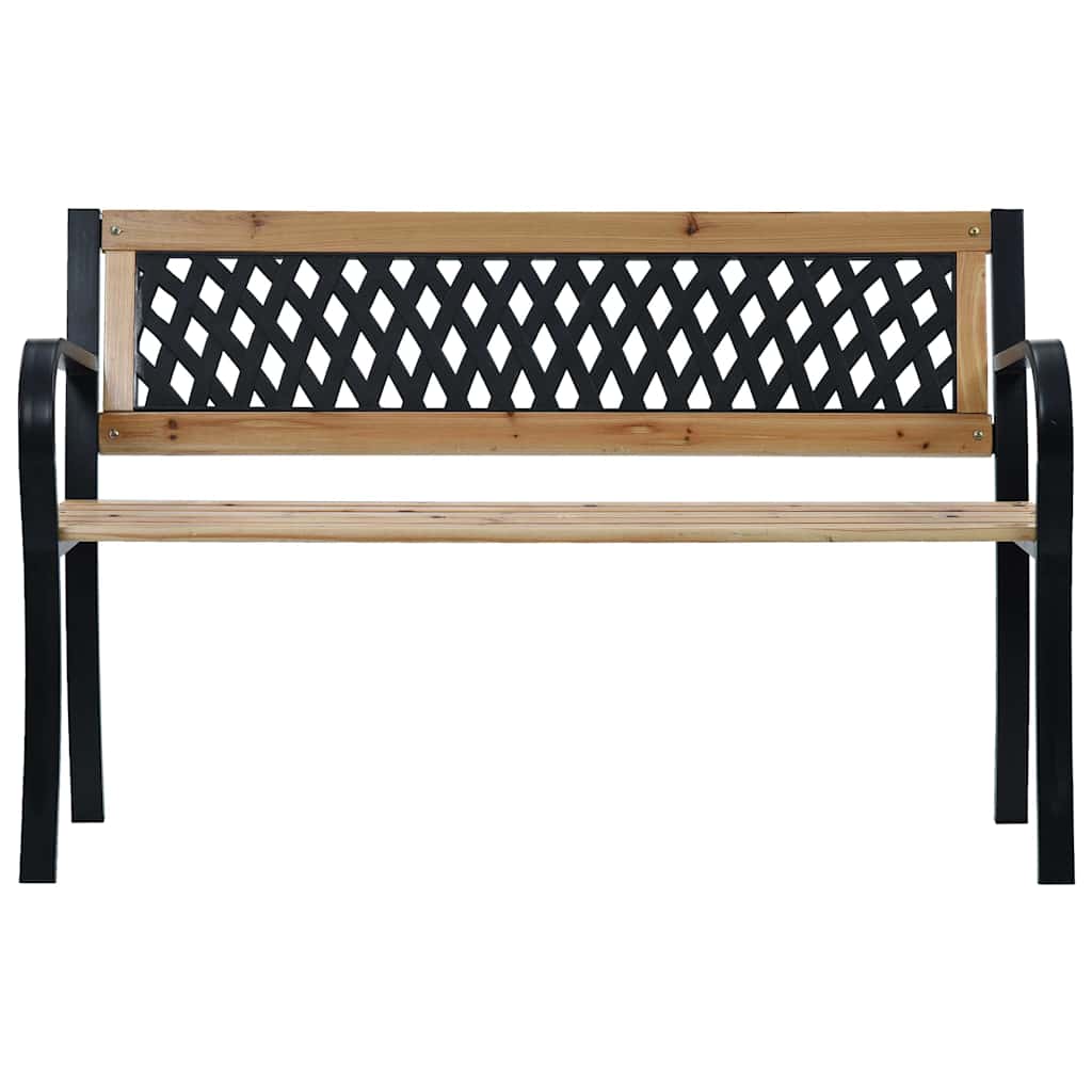 47944 vidaXL Garden Bench 120 cm Wood 2