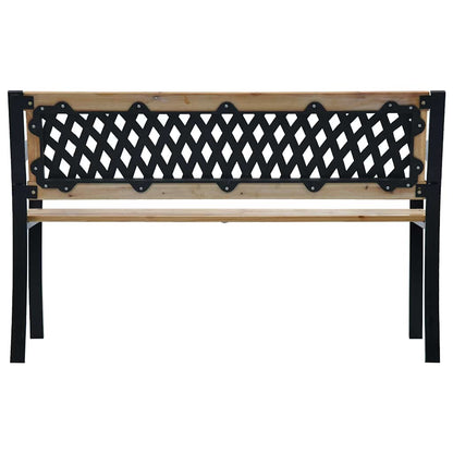 47944 vidaXL Garden Bench 120 cm Wood 3