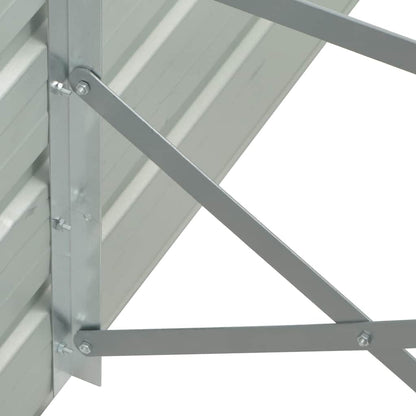 vidaXL Raised Bed | Anthracite | Galvanised Steel | 320x40x45 cm | Durable 6