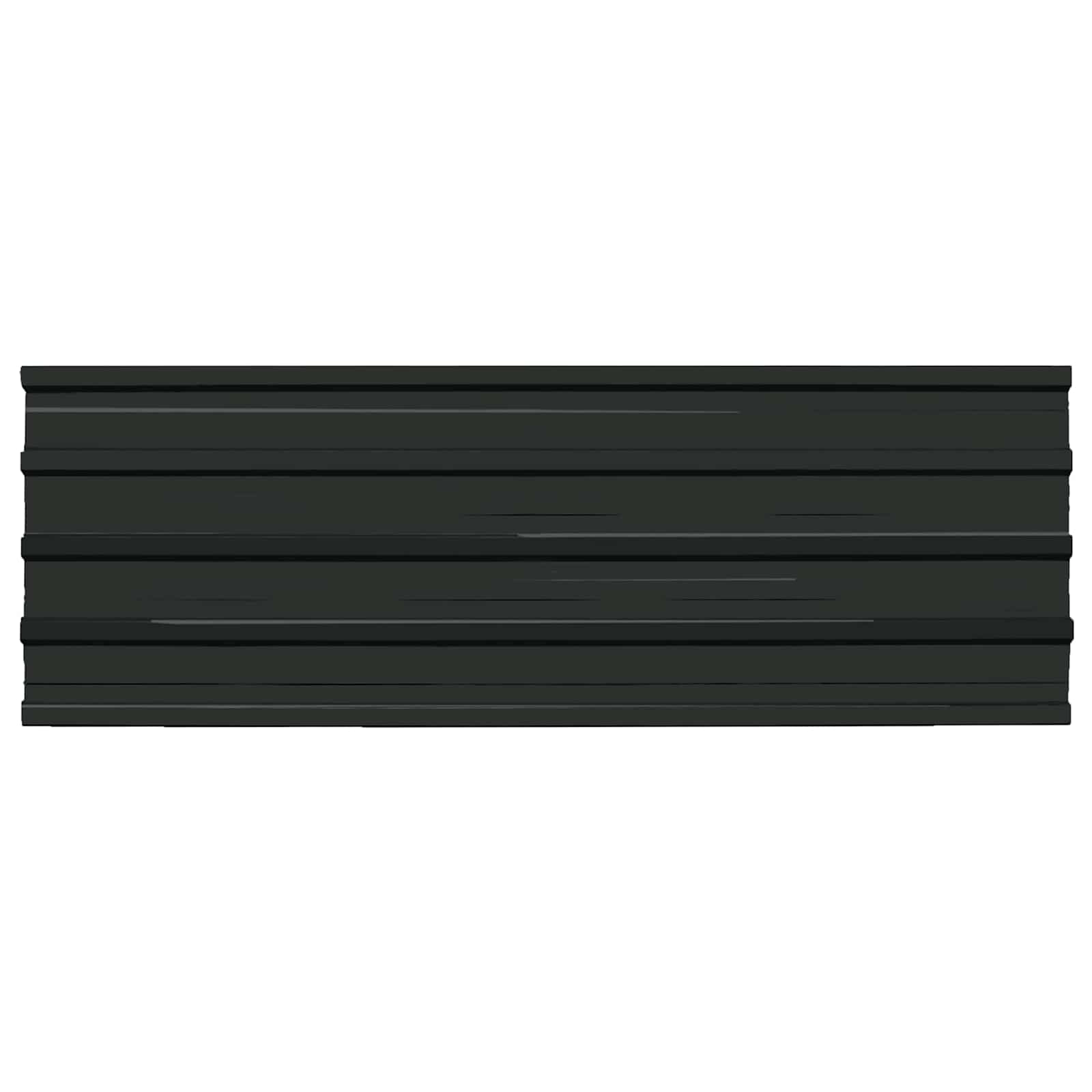 vidaXL Roof Panel 12 pcs Anthracite 129 x 45 cm Galvanised steel 2