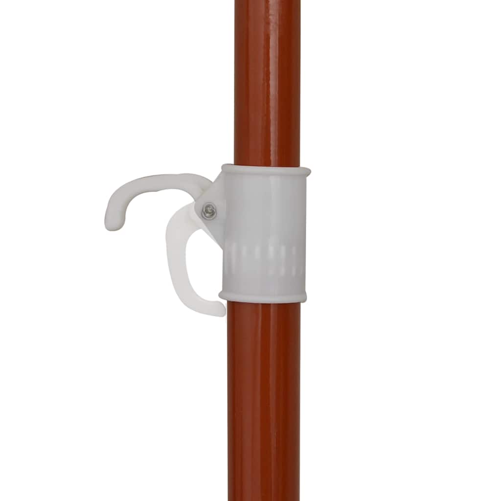 vidaXL Garden Parasol with Steel Pole 300 cm Sand 3
