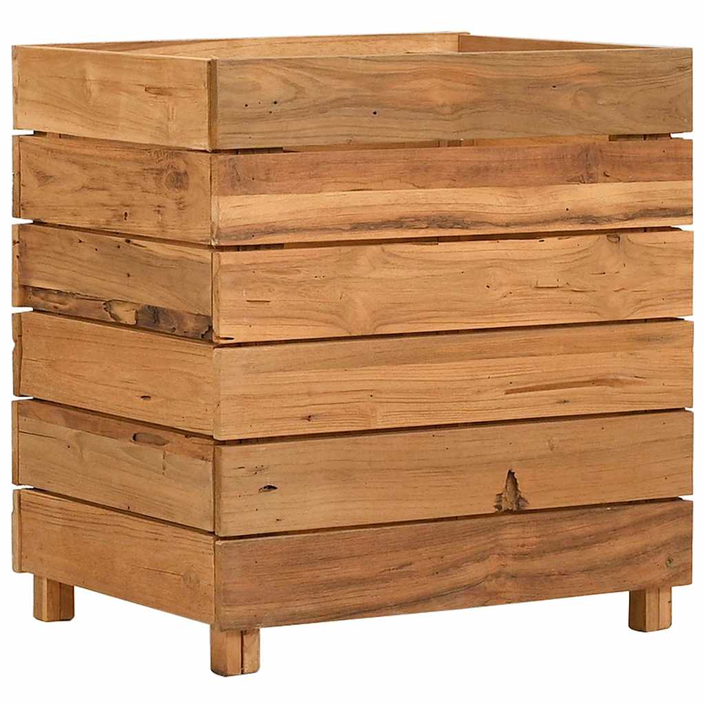 vidaXL Raised Bed | Varies with each piece | Recycled teak wood, steel 2