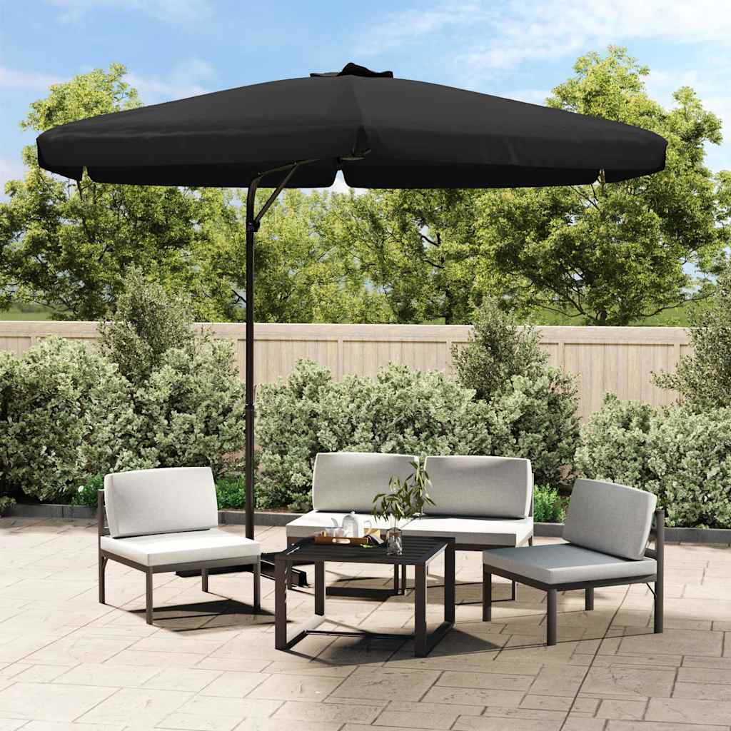 vidaXL Garden Parasol with Steel Pole 300 cm