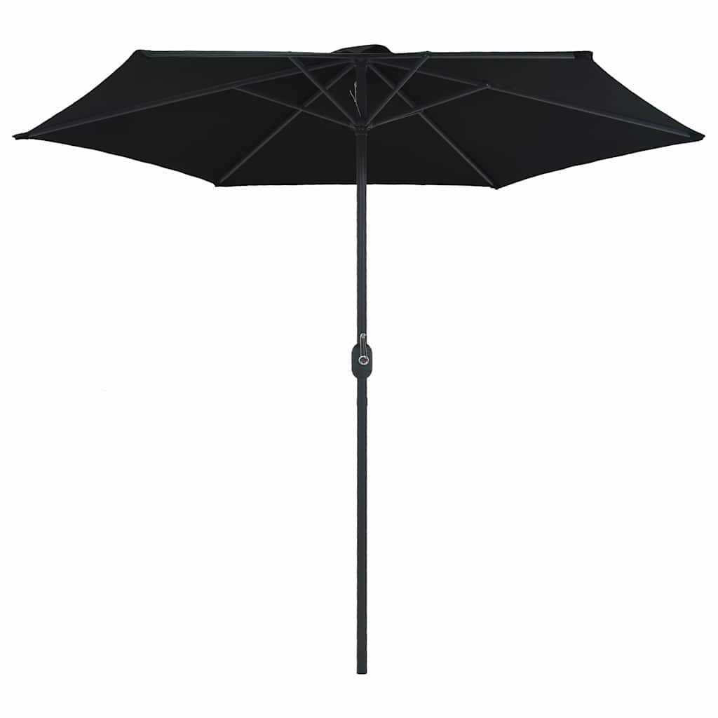 vidaXL Garden Parasol | Black | Aluminium, Steel, Polyester | 270 x 246 cm 3