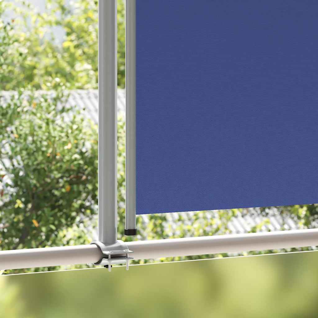 vidaXL Side Awning | Blue | Polyester with PU coating, Iron | 160 cm x 300 cm 3