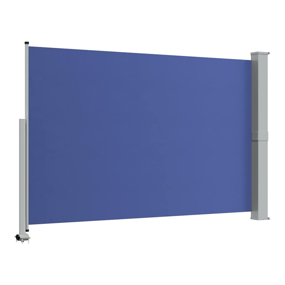 Patio Retractable Side Awning 160 x 300 cm Blue