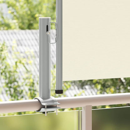 vidaXL Patio Retractable Side Awning 60x300 cm Cream 3