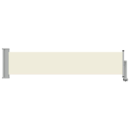 vidaXL Patio Retractable Side Awning 60x300 cm Cream 4