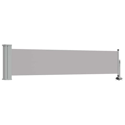 vidaXL Side Awning | Grey | Polyester with PU coating | 60x300 cm 2
