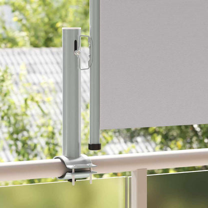 vidaXL Side Awning | Grey | Polyester with PU coating | 60x300 cm 3