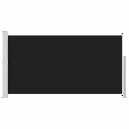 48364 vidaXL Patio Retractable Side Awning 170x300 cm Black 4