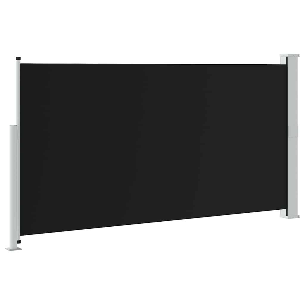 48364 vidaXL Patio Retractable Side Awning 170x300 cm Black 5