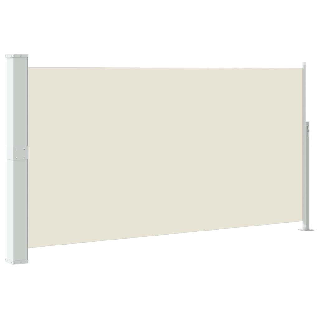 48365 vidaXL Patio Retractable Side Awning 170x300 cm Cream 2