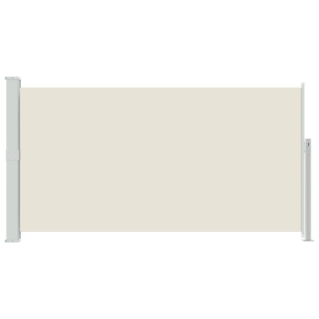 48365 vidaXL Patio Retractable Side Awning 170x300 cm Cream 3