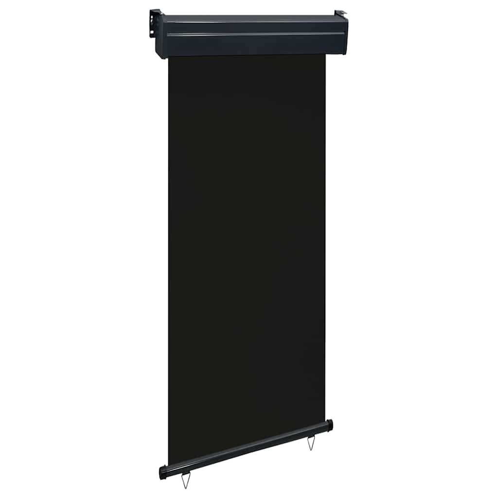 vidaXL Balcony Side Awning 85x250 cm Black 1