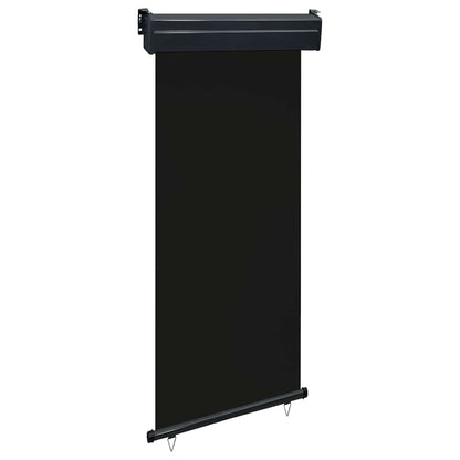 vidaXL Balcony Side Awning 85x250 cm Black 1
