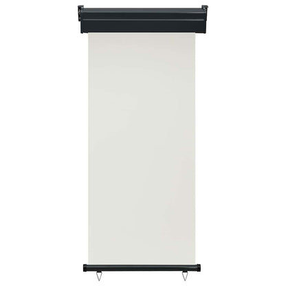 vidaXL Balcony Side Awning 85x250 cm Cream 2