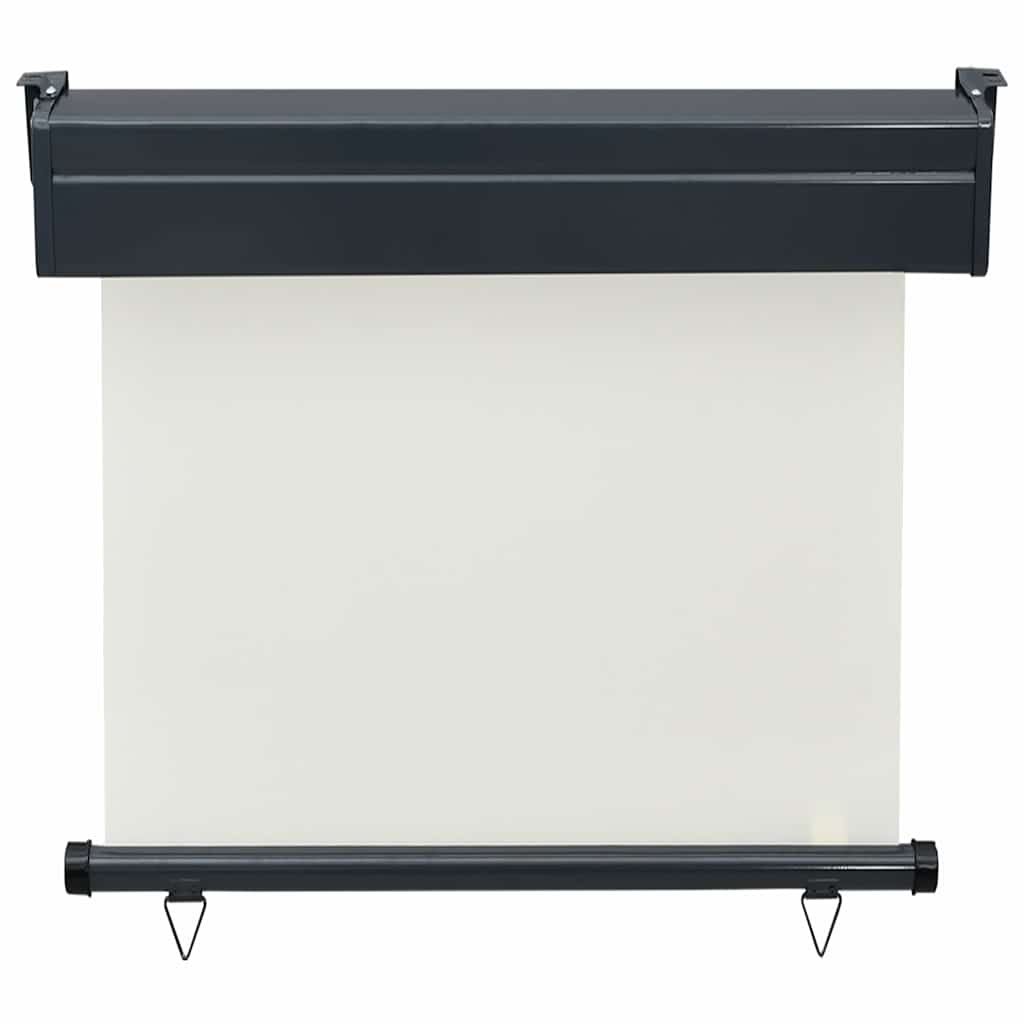 vidaXL Balcony Side Awning 85x250 cm Cream 3